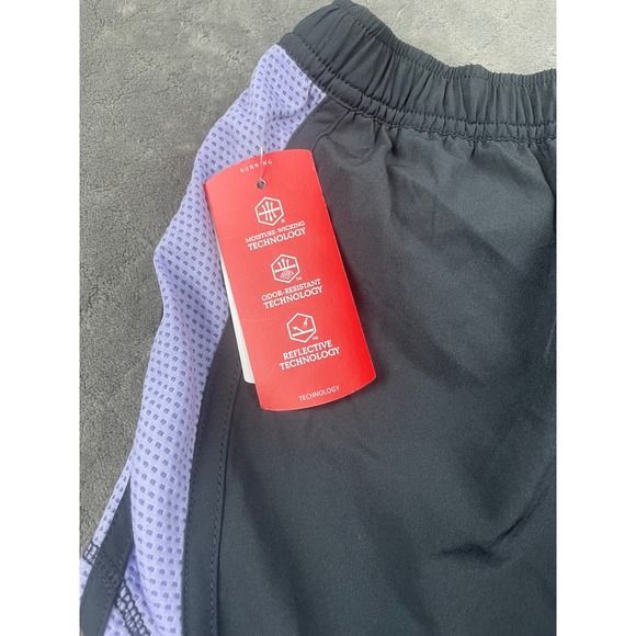 BCG Running Shorts Women's Size S Charcoal Grey Athletic Moisture Wicking - Picture 10 of 11